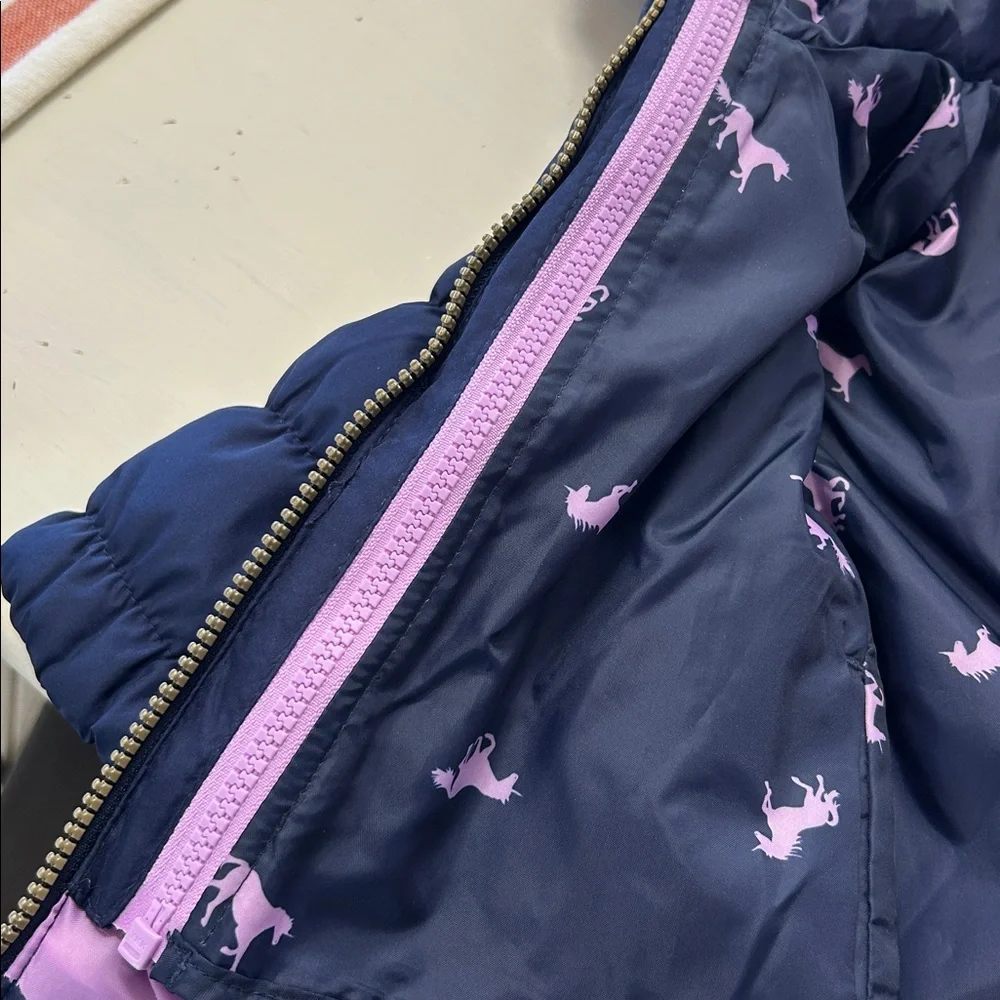 Oshkosh four in one baby girl, hooded coat size 12 months